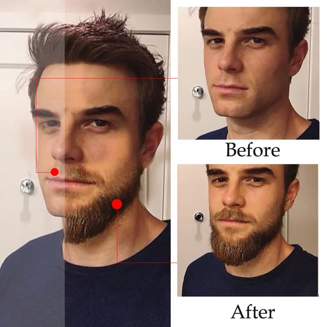 Beard Growth Essential Oil 100% Natural Beard Growth Oil Hair Loss Products For Men Beard Care Hair Growth Nourishing Beard Care 5
