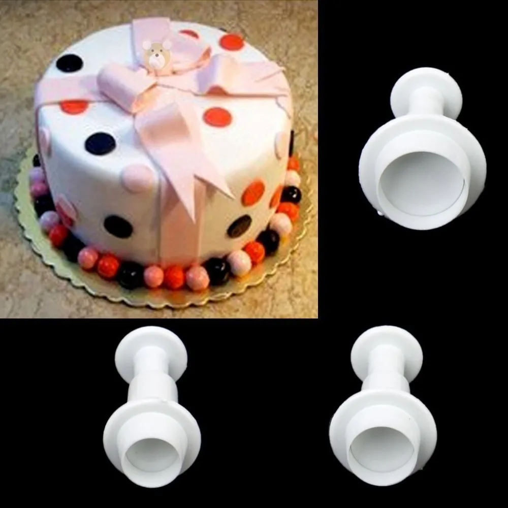 

Sugar craft Fondant Cutter Plastic Cake Mold DIY Fondant Cake Decorating Tools Plunger Paste Sugar Craft Die