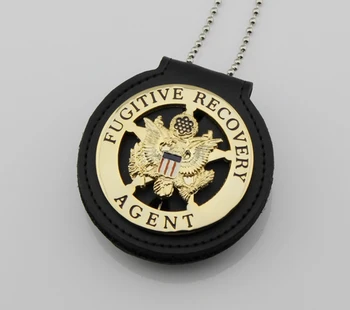 

Replica Movie Prop Pin Badge Collection - FUGITIVE RECOVERY AGENT Badge