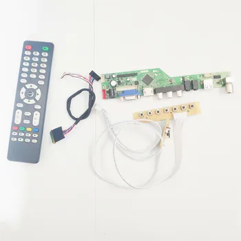 

T.V53 controller driver motherboards DIY kit For M101NWT2 notebook PC lcd panel VGA HDMI RF USB 40 pin 10.1" WLED LVDS 1024*600