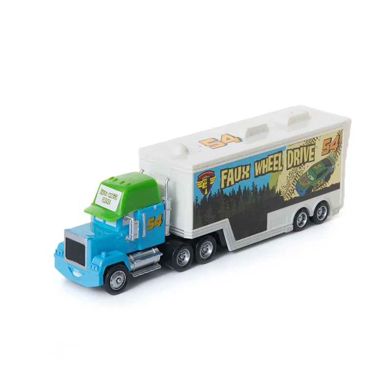 Автомобили disney Pixar Тачки 2 3 игрушки № 35 Mack Uncle Truck Lightning McQueen Jackson Storm 1:55 литой модельный автомобиль игрушки детские подарки - Цвет: NO. 54 Truck