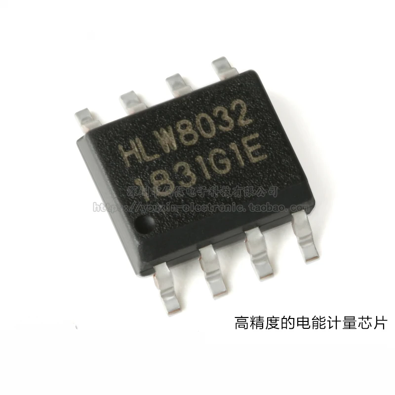 10 шт. чип HLW8032/SOP-8 для высокоточного измерения энергии IC/кулометр | Электронные
