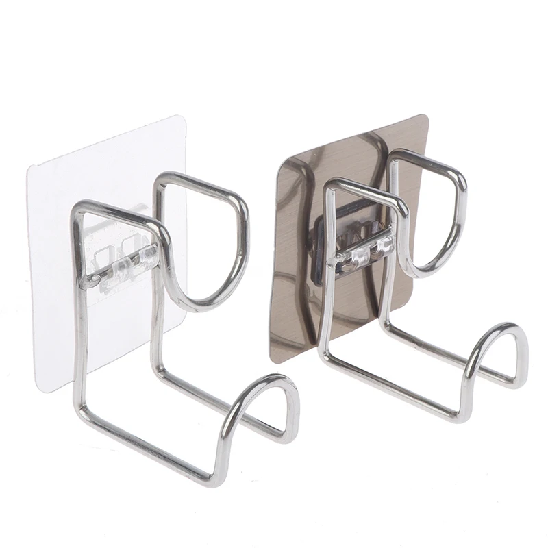 Gancho con adhesivo fuerte soporte de suspensión adhesivo para la puerta, gancho de pared de acero inoxidable, soporte para lavabo, cocina y baño