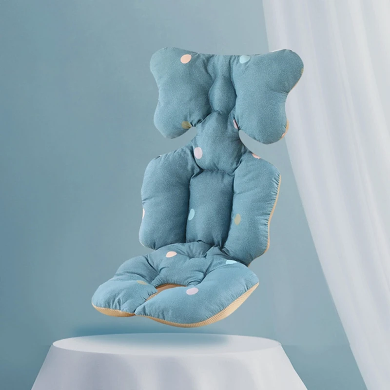 Universal Baby Stroller Seat Cushion Baby Car Cushion Head Neck Support Pillow Infant Pram Pushchair Warm Mat