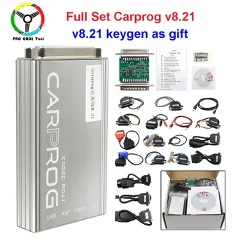 

Newest Online Carprog V8.21 Programmer Car prog 8.21 Full Repair Tool Authorization than Carprog V10.93/V10.05/V9.31 with Keygen