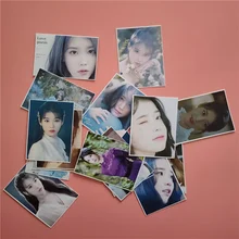 16 sztuk zestaw Kpop IU Ji Eun nowy Album miłość wiersz papier własnej produkcji Lomo karty fotokartka plakat fani Photocard prezent kolekcja tanie tanio CN (pochodzenie) V4OKH5DMK37409 6 lat