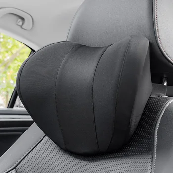 

Car Seat Head Neck Rest Massage Auto Pillow Space Memory Neck Headrest Car Cover Vehicular Pillow Seat Headrest Accessories