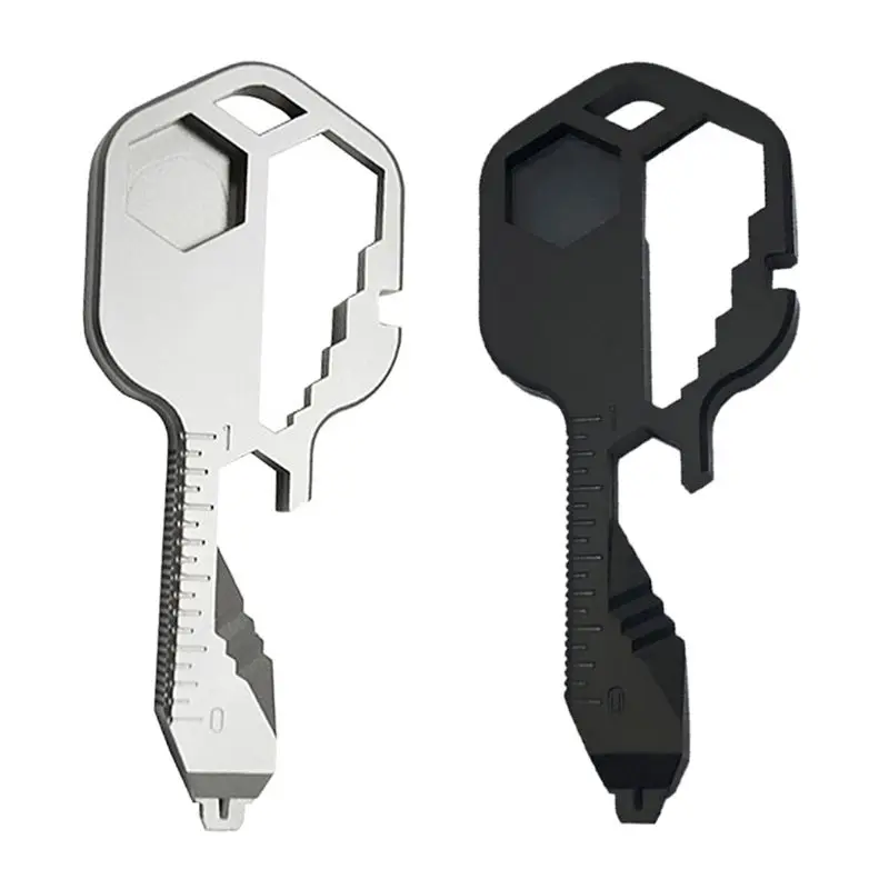 

24 in 1 Multifunction Keychain Key Versatile Outdoor Mini Screwdriver Tool New
