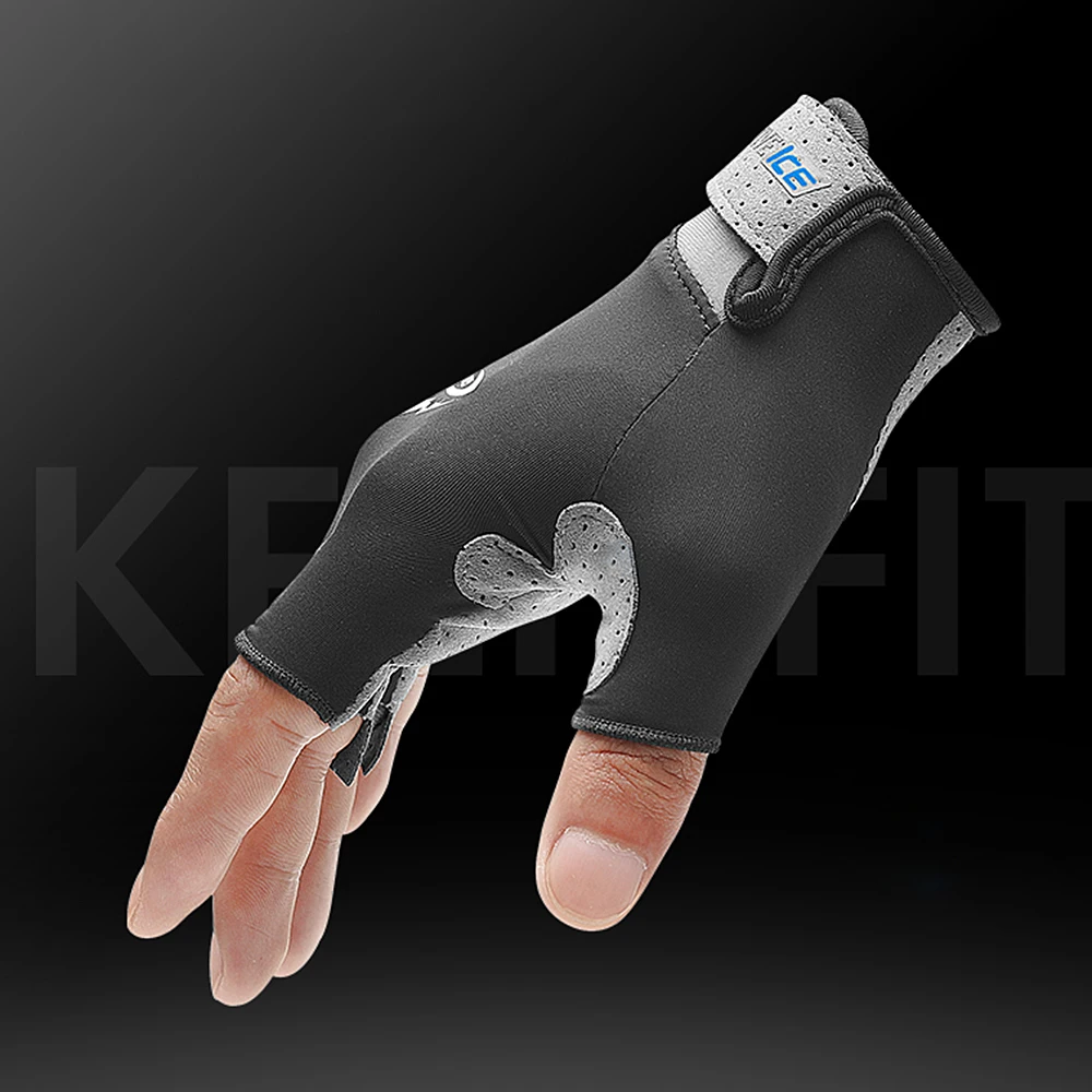 Половина Finger перчатки для гольфа, дышащие, для катания на велосипеде, для рыбалки, Фитнес перчатки для Для мужчин Для женщин Спорт на открытом воздухе тренировки Бодибилдинг перчатки