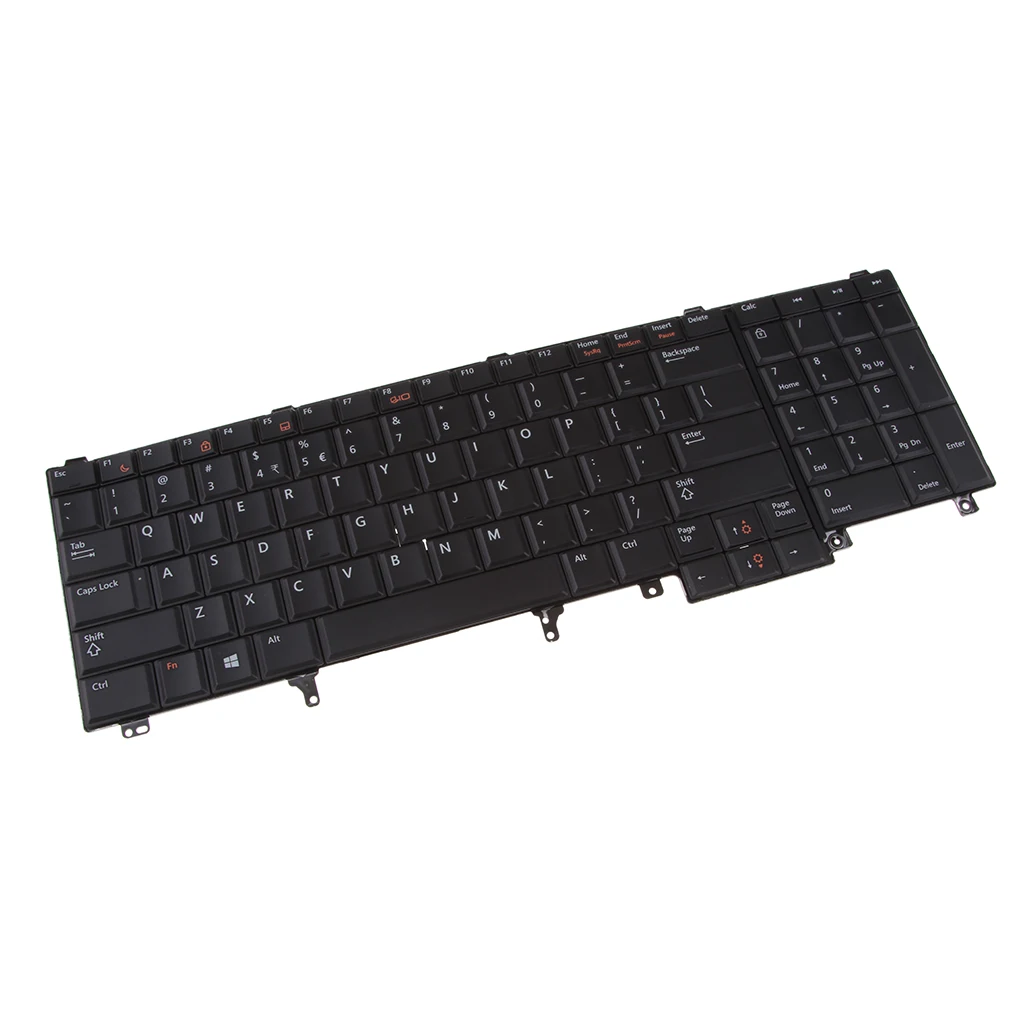 Оригинальная клавиатура для Dell Latitude E6520 E6530 E6540 E5520 E5530 с небольшими клавишами Enter