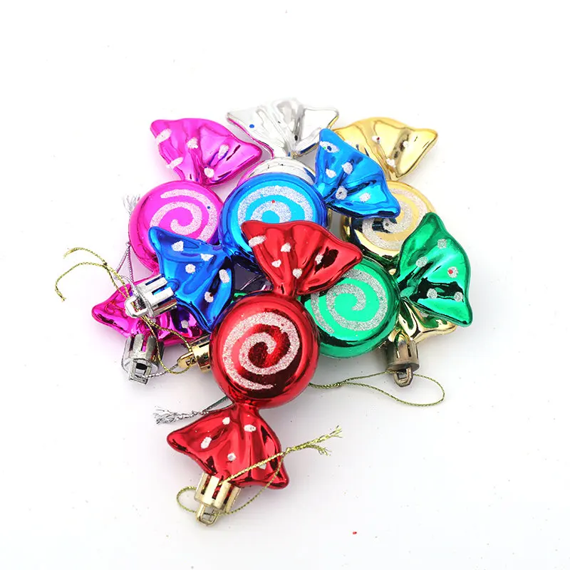 

2022 New Year Christmas Decorations Christmas Tree Decorations Home Decoration Party Decorate Simulation Candy Candy Pendant