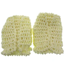 12 миниатюрный ручной вязаный жилет сувениры для крещения ребенка вечерние крещение рождение украшения 65x85 мм