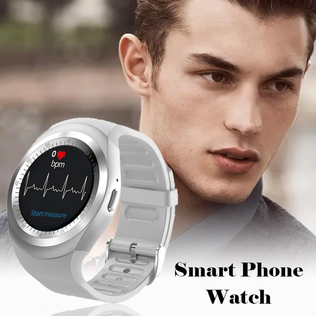 Умные часы для мужчин sim android круглый телефон сообщение советы Y1X SmartWatch сидя советы дистанционного SmartWatch спортивные часы