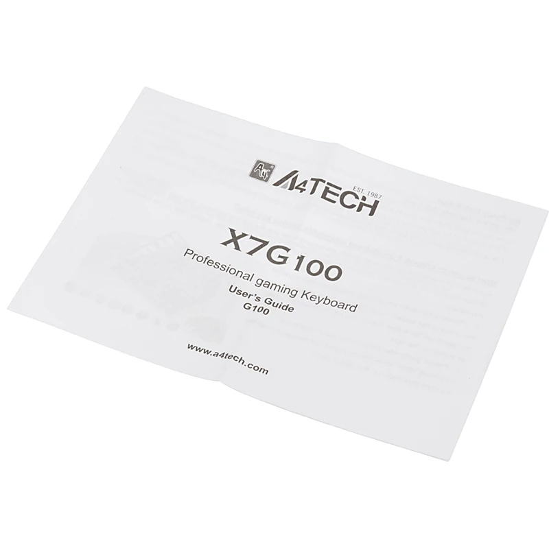 Игровой блок A4 X7-G100 черный USB Multimedia for gamer