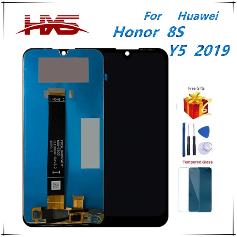 

[H.X.S] For Huawei Y5 2019 Honor 8 s 2019 LCD pantalla marco + táctil panel digitalizador para AMN-LX9 AMN-LX3 pantalla