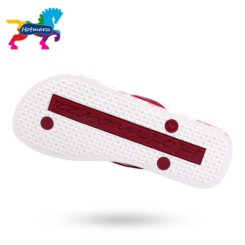 Hotmarzz женские милые летние пляжные шлепанцы с цветочным узором Сандалии на