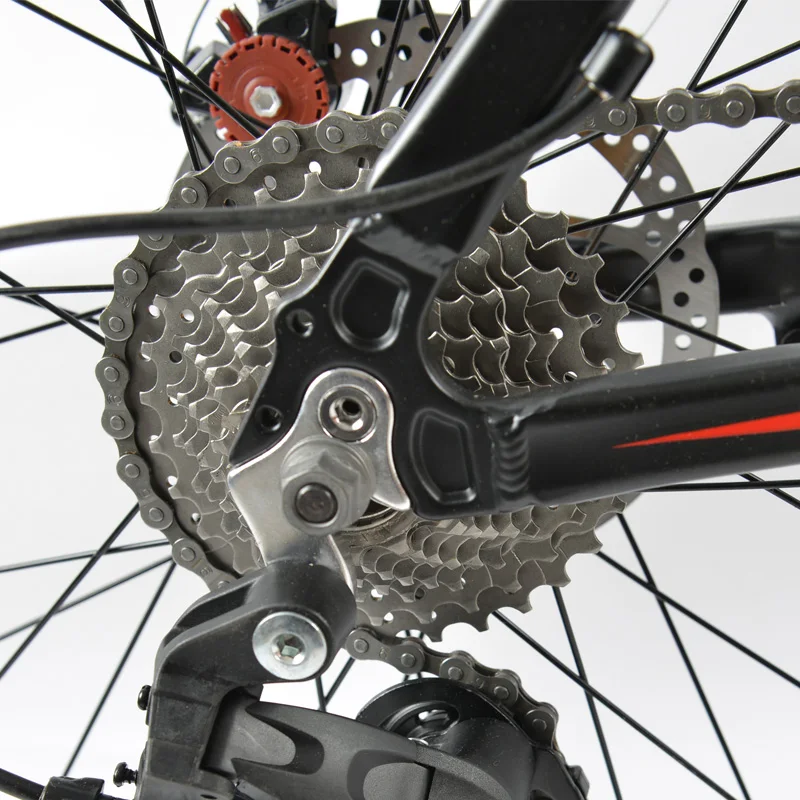 Mountain bike aluminum mountain bike 27 speed change bicycle LED intelligent biking mountain bike micro transmission bicycle