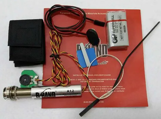 Финляндия оригинальный B BAND A1.2 акустический пикап Профессиональный Band Endpin