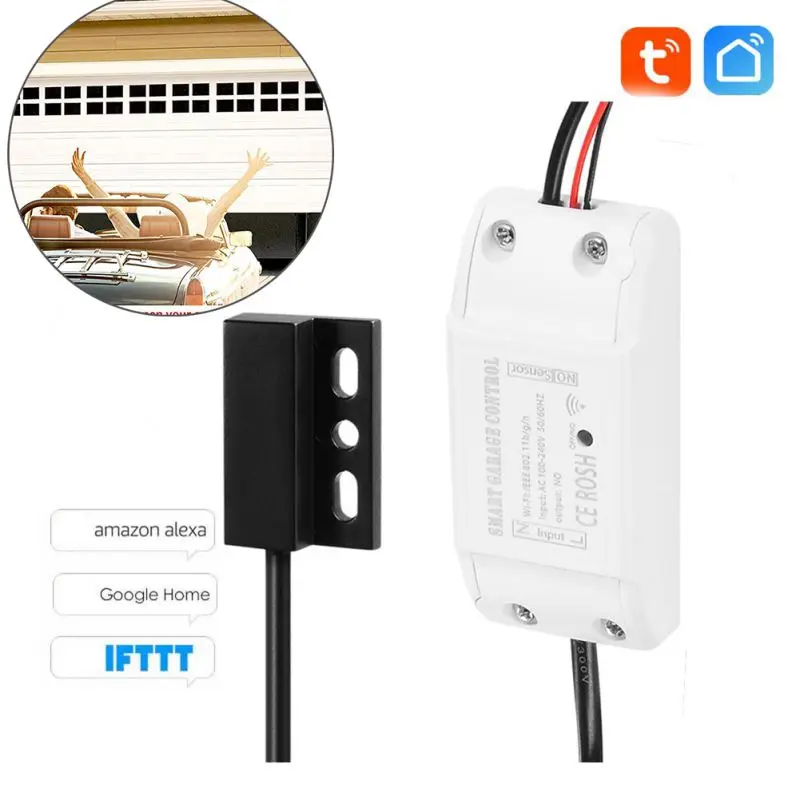 

Wifi Smart Switch Garage Door Opener Controller With Alexa Google Smart Home Life Control App