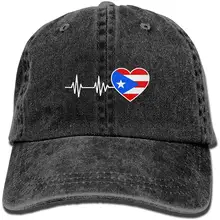 YELOFISH/бейсбольная Регулируемая Кепка Для Взрослых из хлопка и денима с сердцебиением