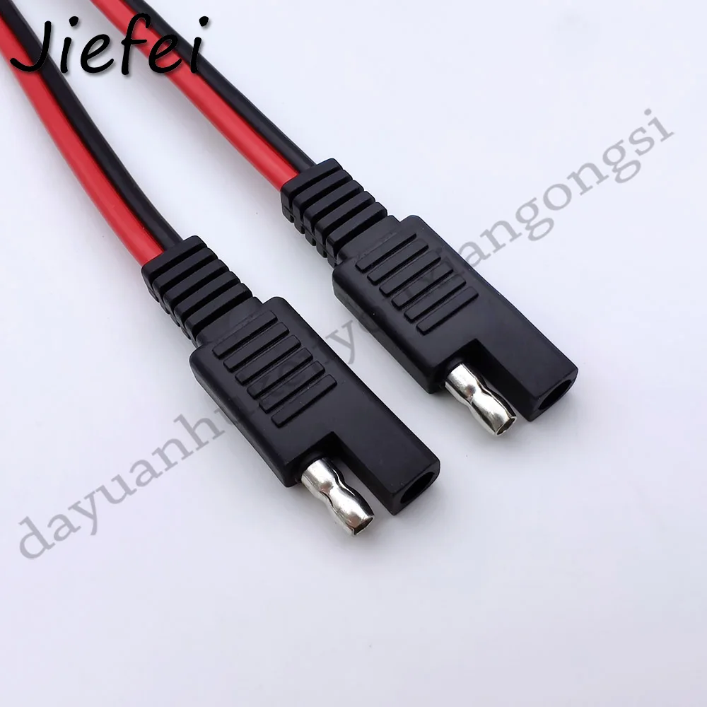 10pcs High quality SAE extension cable 30CM 50CM 100CM 1M 2M Cable to 14AWG / 18AWG DC Power Automotive CONNECTOR New | Обустройство