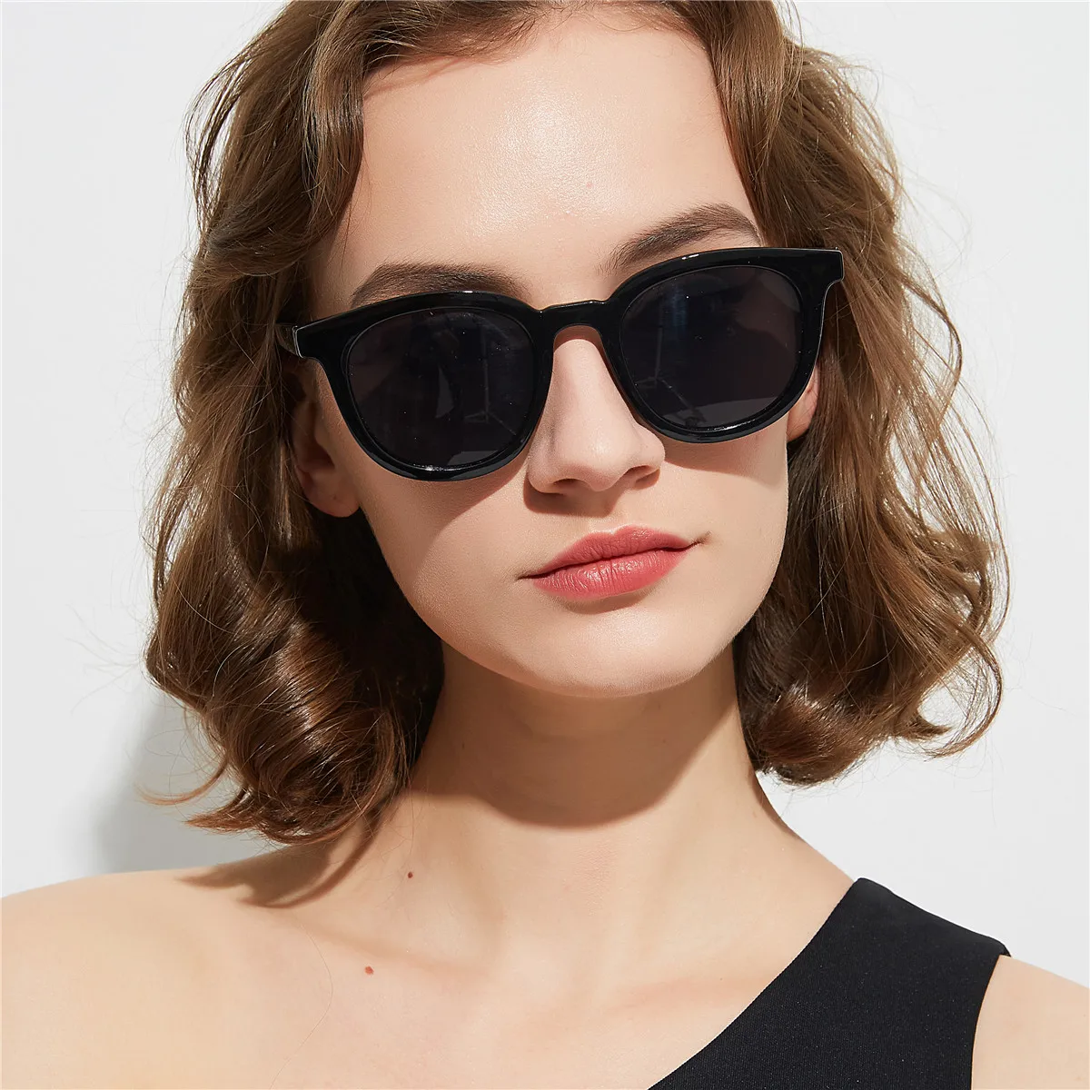 sun glasses 2019 fashionable uv 400 spectacles round sunglasses