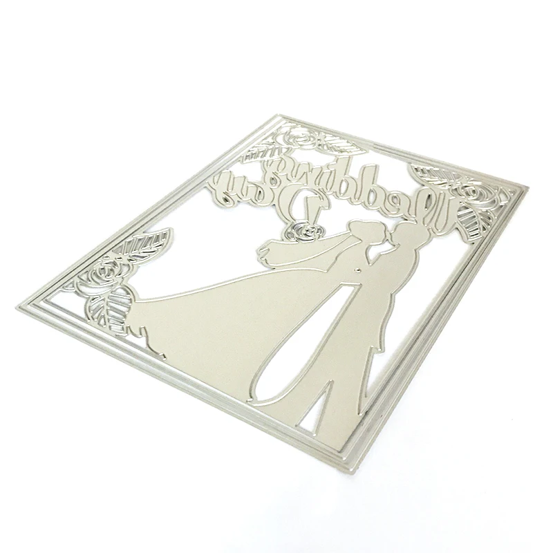  Rose Couple Dies Metal Cutting Dies New 2019 for Card Making Scrapbooking Wedding invitation Craft  - 4.00008E+12