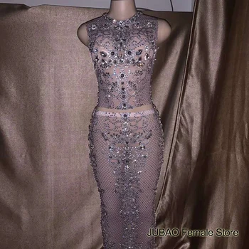 

made custom purple maxi dress sparkly rhinestone diamond luxury Checke dmermaid floral birthday dress for wedding party prom