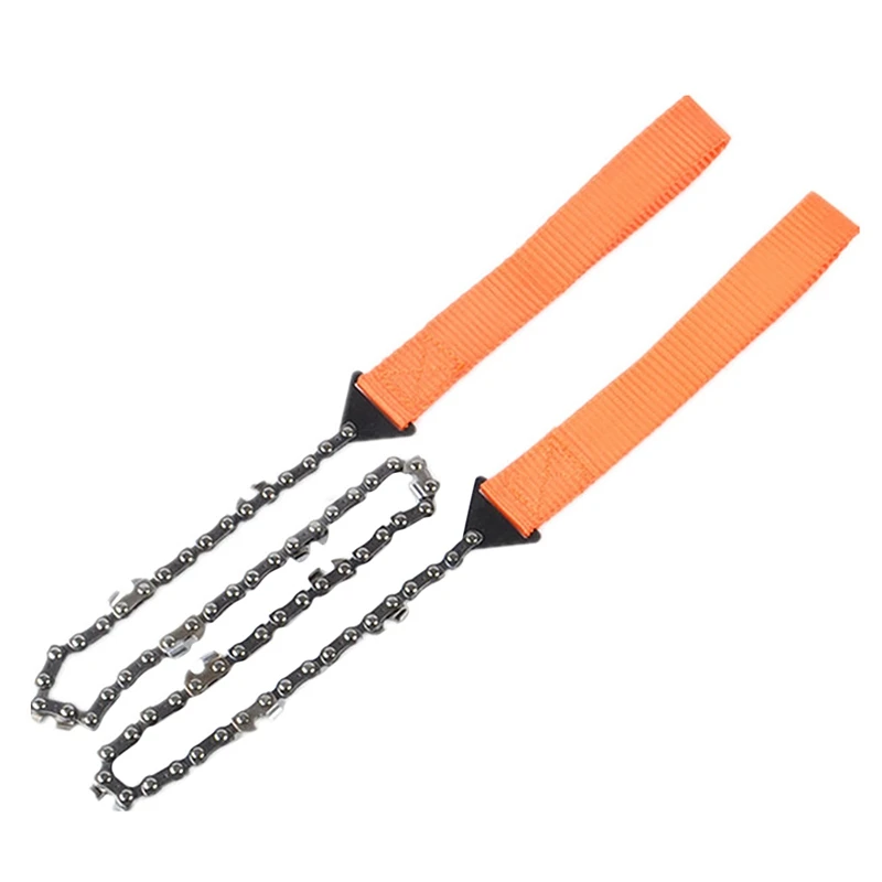 Portable Folding Hand Chainsaw Outdoor Gear Tool Survival Pocket Chain