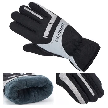 

Men Women Winter Snow Gloves Warm Windproof Ski Gloves Touch Screen Fleece Snowboard Gloves Anti-slip Motorcycle Riding Gloves