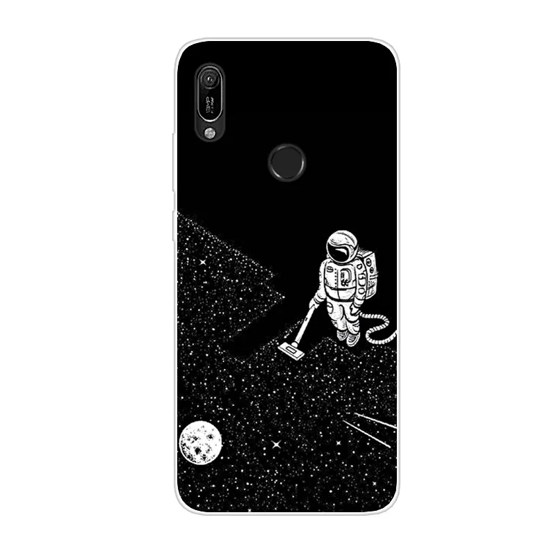 Чехол 6 09 дюйма для Huawei Y6 2019 силиконовый мягкий ТПУ чехол телефона Y6s Y Y5 6Y тонкий