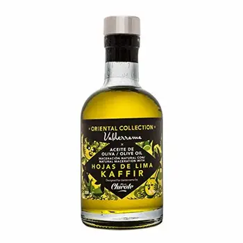 

Aceite de oliva con hojas de lima de Kaffir Valderrama