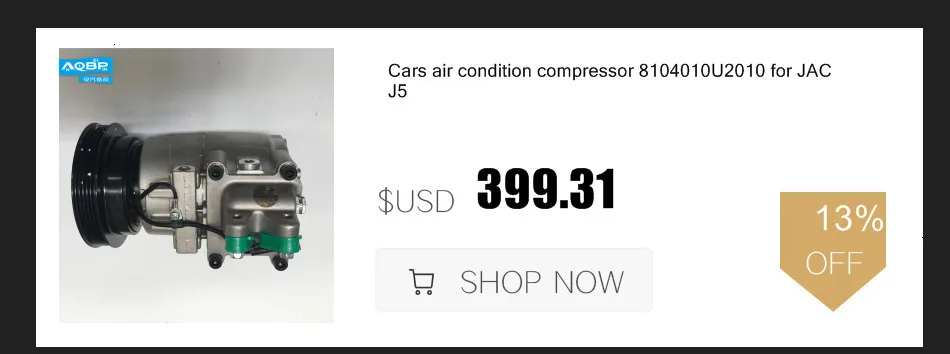 Автозапчасти номер OE 8104010U9020 для компрессора JAC J2