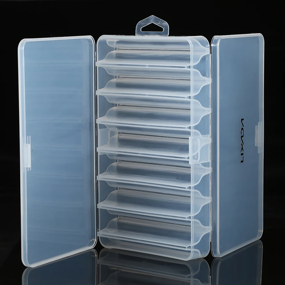 New 14 Compartments Fishing Tackle Box Bait Lure Hooks Storage Case Fishing Tool Tackle Sorting Box for Pesca