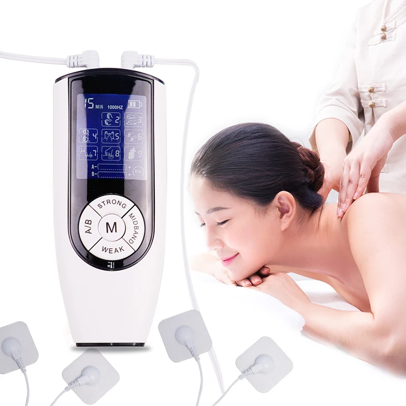 Стимулятор для расслабления мышц цифровой электронный массажер тела похудения