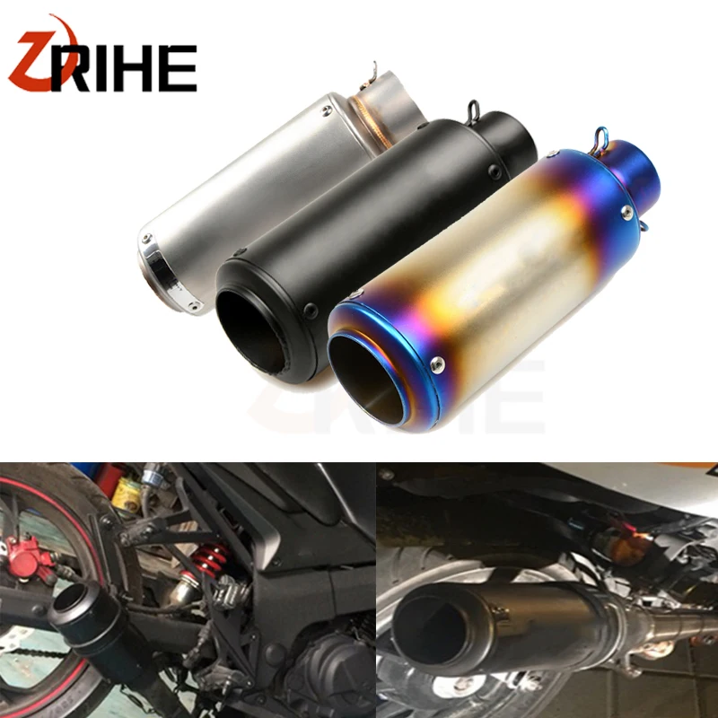 

51/61 MM Universal Motorcycle Exhaust Pipe Scooter Muffler Escape Modified exhaust System For yamaha YZ85/LW YZ450F WR250F 125R