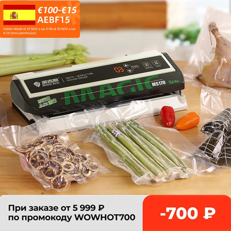 Magic Seal Ms170 Home Vacuum Food Sealer Vacuum Sealer Machine