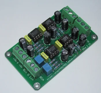 

SSM2142 Unbalanced RCA to Balanced XLR Output Circuit Board Excellent Performance Low Noise LG178