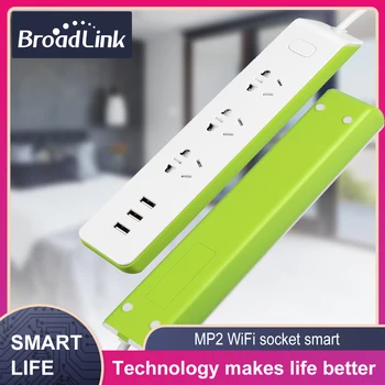 

Broadlink MP1 WiFi Socket Smart Home Automation 4-Outlet Plug 3G 4G Wireless APP Android IOS Remote Control Separately 250V 10A