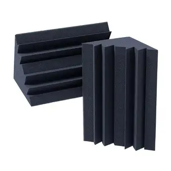 

Soundproofing Foam Acoustic Bass Trap Corner Absorbers for Meeting Studio Room