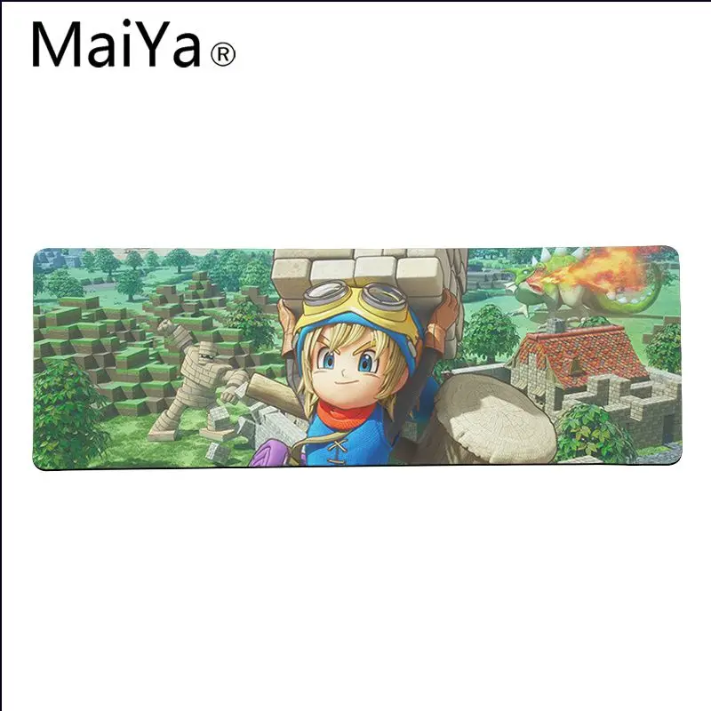Maiya Одежда высшего качества Dragon Quest строителей офисные мыши геймера силиконовый коврик для мыши женской обуви большого Мышь Pad клавиатуры коврик