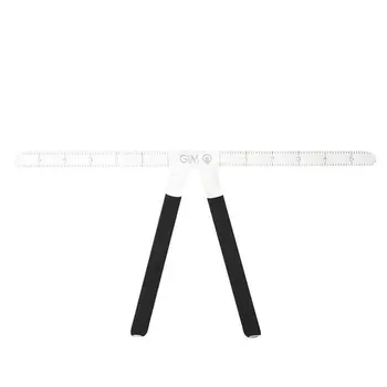 

Three point positioning balance ruler eyebrow size eyebrow shape positioning ruler embroidery