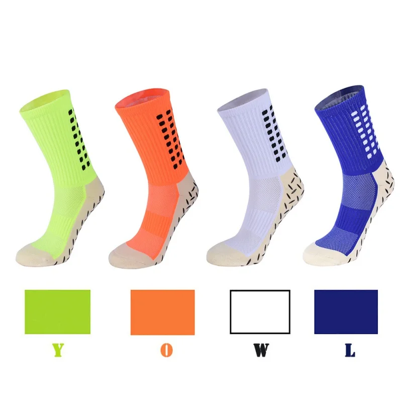 Anti Slip Soccer Socks Cotton Football Men Socks Calcetines The Same Type As The Trusox New Super Soft H6