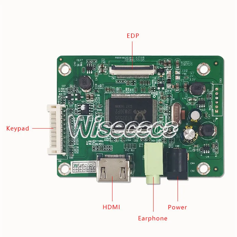 Wisecoco HDMI Edp 30 Pin плата контроллера 15,6 дюймов 1366x768 ЖК-экран для ноутбука планшета замена матовая узкая рамка тонкий