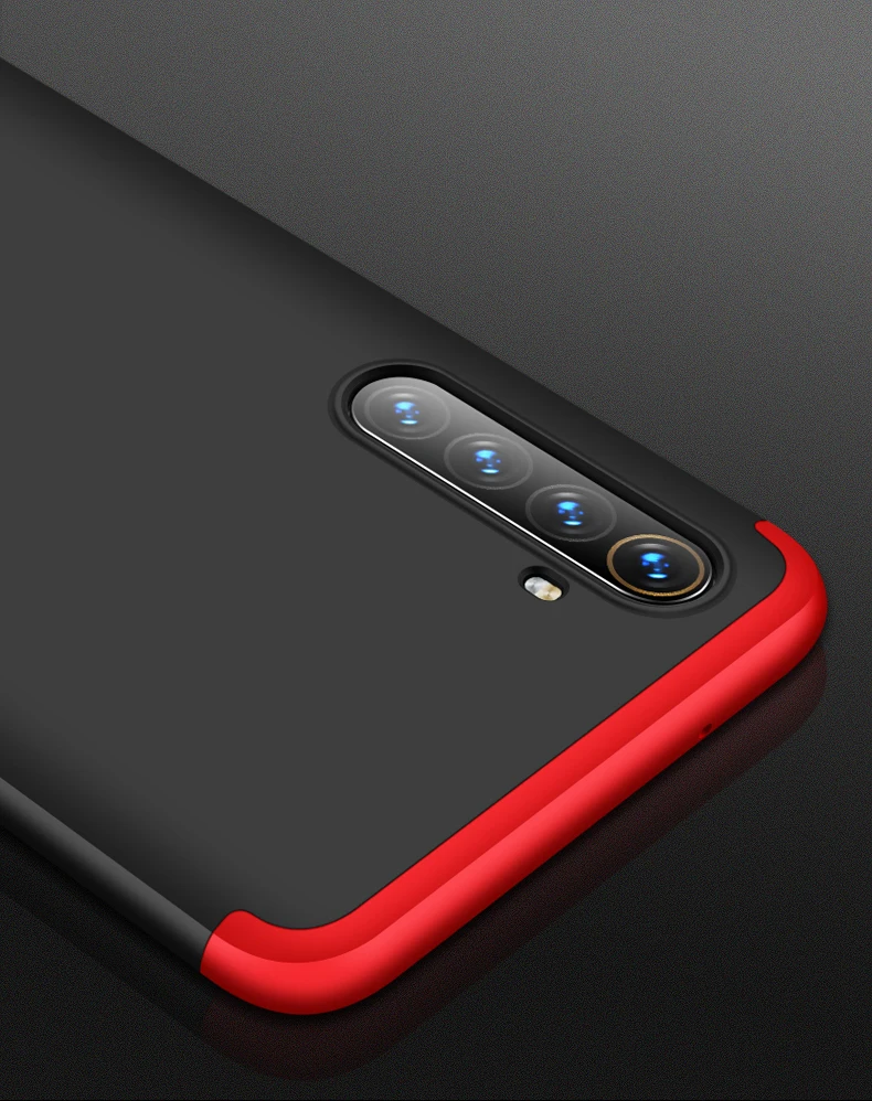 OPPO Realme X2 XT чехол для телефона 3-в-1 Матовый PC жесткий защитный чехол-накладка на заднюю панель для OPPO Realme X2 XT K5 жесткий защитный противоударный чехол-броня корпус Coque