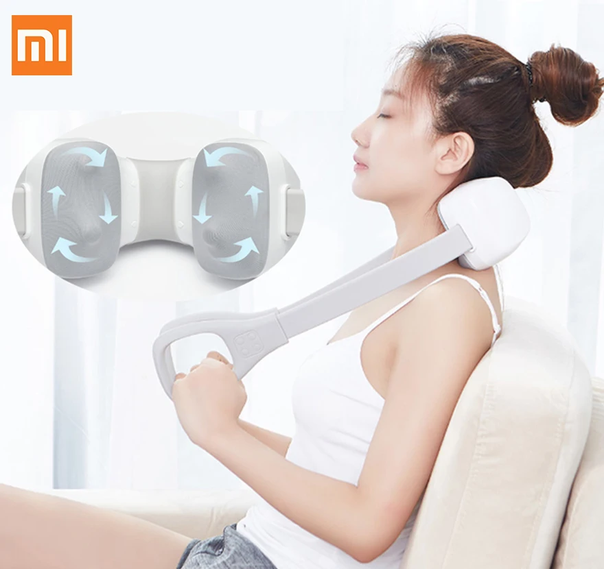 

Xiaomi Mini Neck Massager Shiatsu Massage Two-way Kneading Type-c Charging Third Gear Mode One Button Switching Relaxing Neck