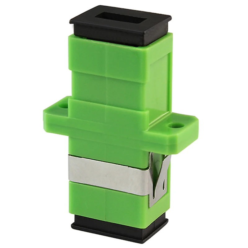 

New 500Pcs Split Telecom Grade SC/APC Optical Fiber Connector Adapter Coupler Flange Special Wholesale TO Russia