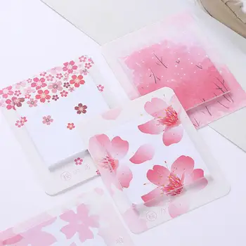 

Adeeing Sticky Note Romantic Cherry Pattern Printing Sticky Note d18