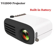 YG300 YG320 mise à niveau YG200 Mini LED projecteur de poche maison projecteur enfants cadeau USB HDMI vidéo projecteur Portable batterie en option(China)