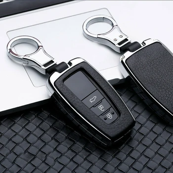 

Tool Car key case Fob Anti-scratch Accessory Black For Toyota Camry 2018-2019